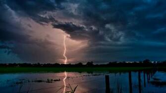 Lightning Computer Wallpaper Desktop Background Id