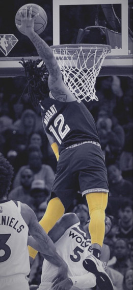 Ja Morant Hurdle Dunk Wallpaper Style Nba Fashion
