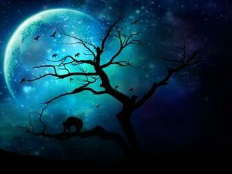 Blue Moon Darkness High Quality And Resolution