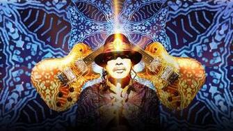 Concerts Metal Calendar Carlos Santana Tour