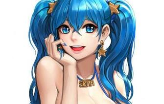 Wallpaper Girl Art White Background League Of Legends Tails