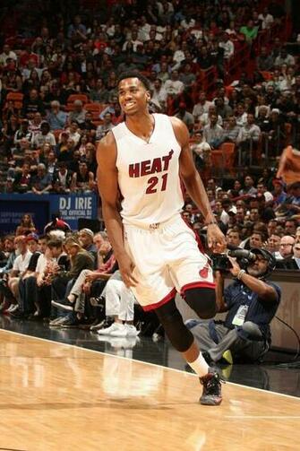 Agent Block Hassan Whiteside Miami Heat