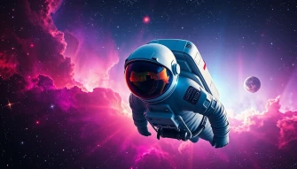 Really Cool Astronaut Wallpaper