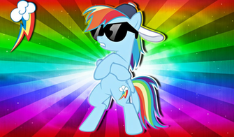 Rainbow Dash Wallpaper By Alanfernandoflores01
