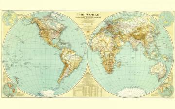 National Geographic World Map Wallpaper