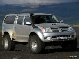 Wallpaper Of Arctic Trucks Toyota Hilux Double Cab At35