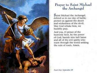 St Michael The Archangel Prayer