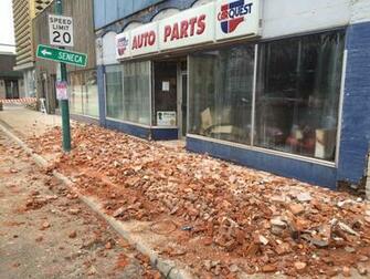 Roof Collapses At St Marys Business