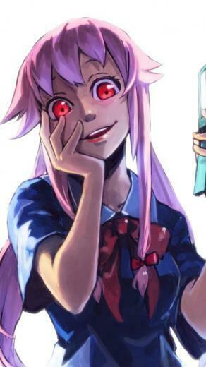 Future Diary Yuno Mirai Nikki Minene Uryu Tsubaki