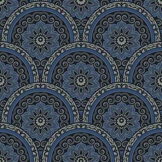 World Menagerie Jasmyn Plates L X W Wallpaper Roll