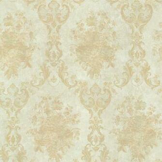Dutchess Gold Floral Damask Wallpaper Bolt Traditional