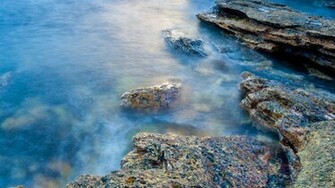 Windows Rocky Water Wallpaper HD