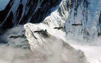 A10 Thunderbolt Iis Fly Over Alaska HD Airplanes Wallpaper