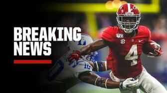 Espn College Football On Breaking Alabama Wr Jerry