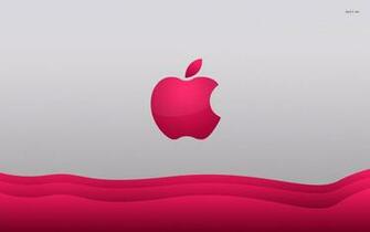 Hot Pink Apple Wallpaper