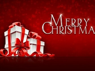 Merry Christmas Wallpaper Red Windows HD