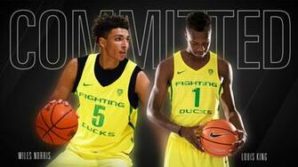 King Norris Sign With Oregon Basketball University Of