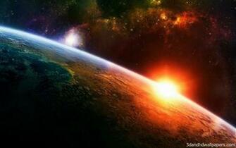 Yellow Background Red Sun Light HD Wallpaper 3dandHDwallpaper