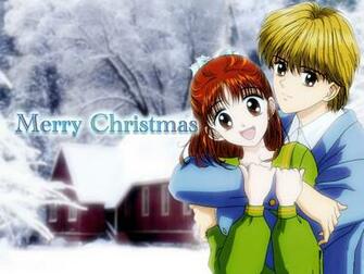 Christmas Anime Wallpaper Grasscloth
