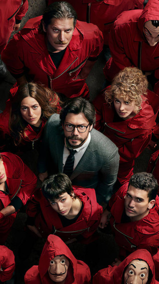 Money Heist Poster Wallpaper