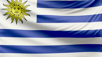 Realistic Beautiful Uruguay Flag 4k Motion Background