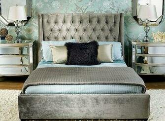 At Home Decorating Hollywood Glam Style Bedrooms Vintage