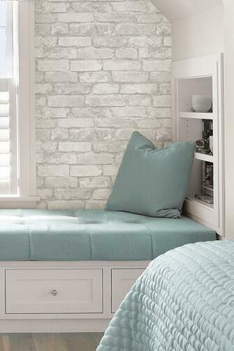 Create An Elegant Statement With A White Brick Wall Salon