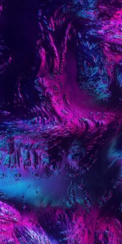 Neon Texture Abstract Dark Art Wallpaper