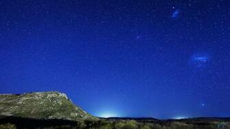 Wallpaper Starry Sky At Night X Desktop
