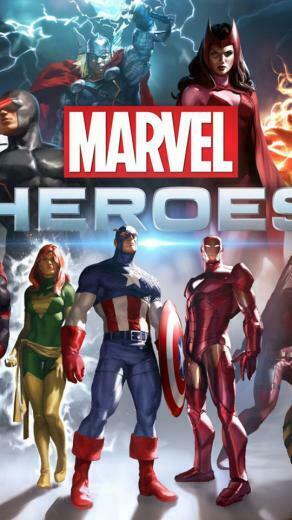 Marvel Heroes Wallpaper iPhone