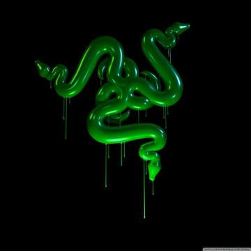 Razer Snakes Slime Background Ultra HD Desktop
