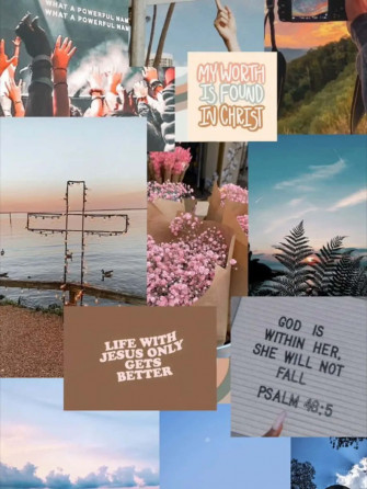 Christian Girl Aesthetic Wallpaper