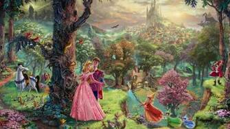 Thomas Kinkade Disney Dreams Princess Wallpaper