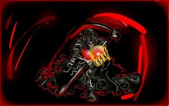 The Grim Reaper Computer Wallpaper Desktop Background