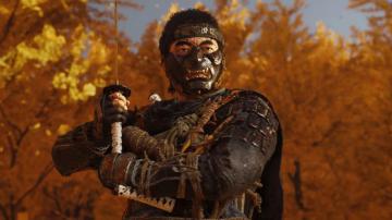 Jin Sakai Samurai Ghost Of Tsushima Katana 4k Wallpaper