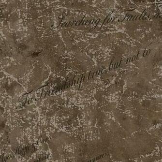 Paper Illusion Script Golden Slate Wallpaper