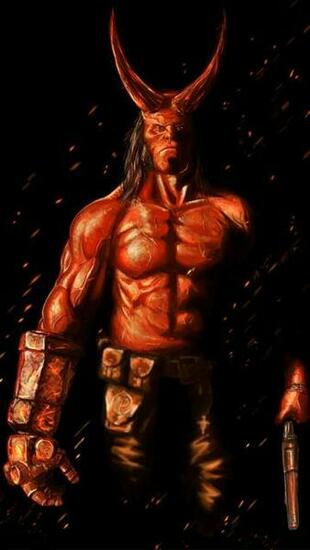 Hellboy Movie Artwork HD 4k Wallpaper