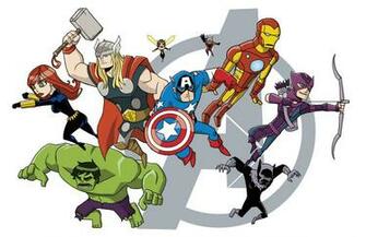 Avengers Cartoon Wallpaper Jpg