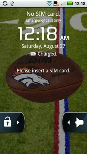 Bigger Denver Broncos Live Wallpaper For Android Screenshot