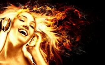 In Music Wallpaper Fire Background HD