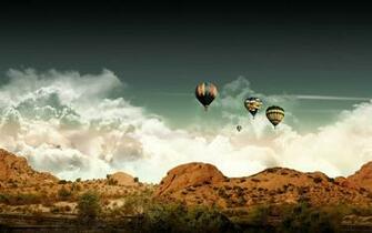 Balloons Desktop Wallpaper Hot Air Background