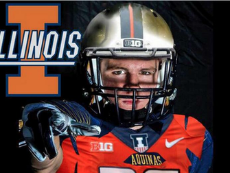 Illinois Football Recruiting Running Back Mike Epstein