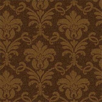 Brown Herringbone Damask Wallpaper Traditional