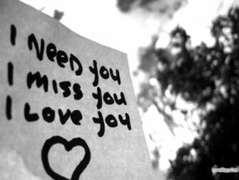 Google Wallpaper Missing You HD In High