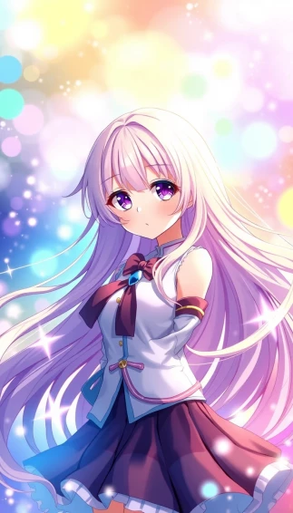 Beautiful Anime Girl Phone Wallpaper