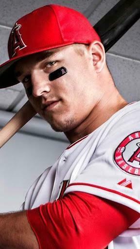 Mike Trout Live Wallpaper For Android Two Rainbow Salmo