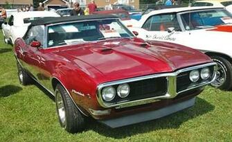 Red Pontiac Firebird HD Wallpaper