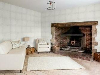 Ashlar Tile Chalk By Zoffany Wallpaper Brewers Home