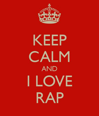 Keep Calm And I Love Rap Carry On Image Generator