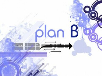 Plan B Wallpaper Stock Photos
